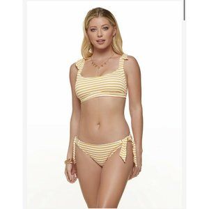 Jessica Simpson Sunshine Stripe Tie Shoulder Singl